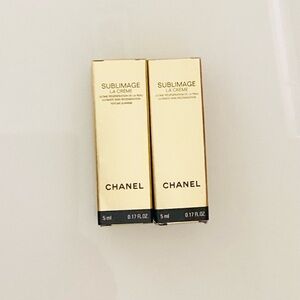 Chanel Sublimage La Crème in Gold Packaging Travel Size